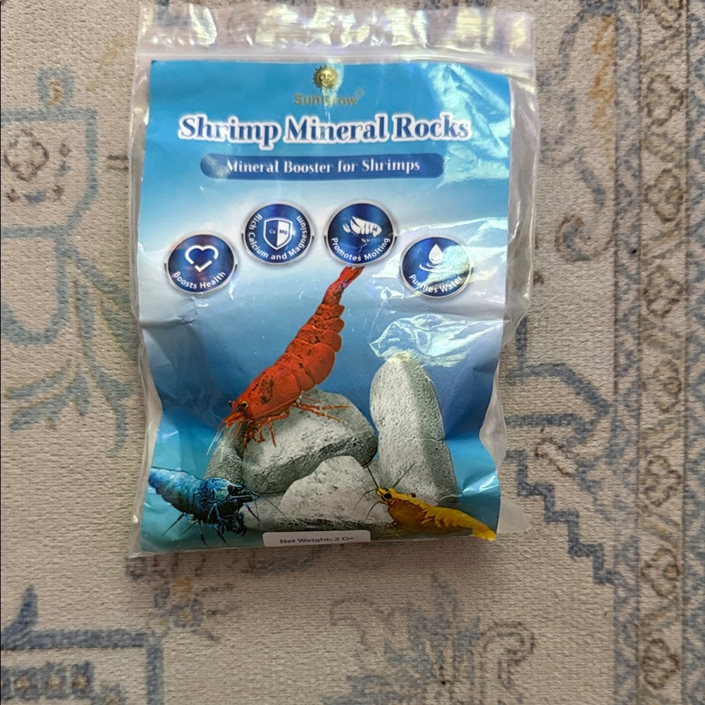 Shrimp Mineral Rocks